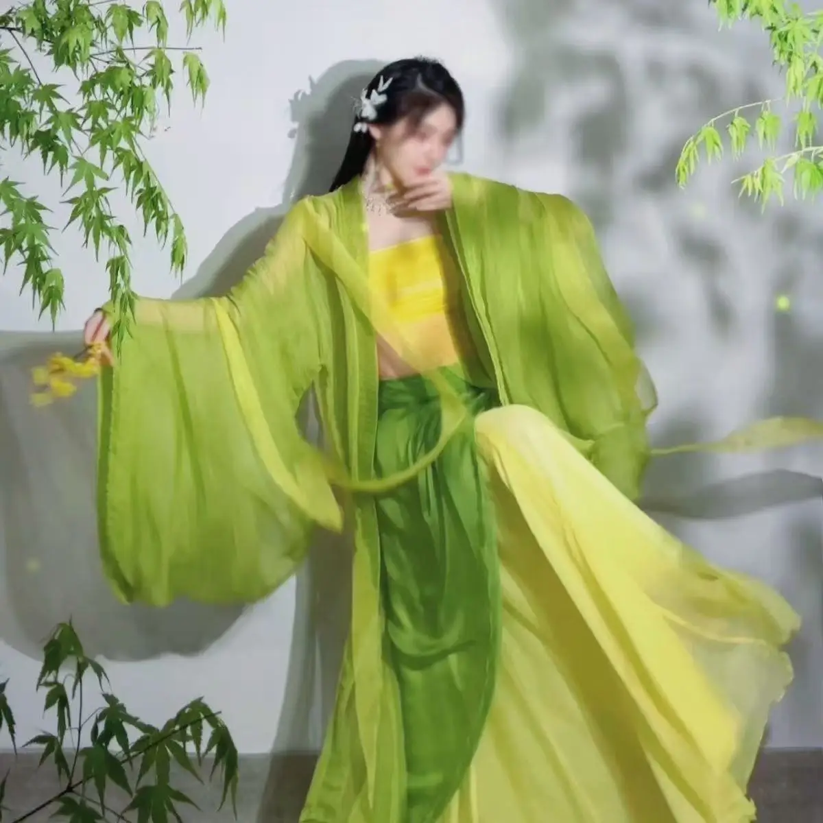 

Women's Hanfu Traditional Chinese Clothes Classical Dance Stage Performance Suits Carnival Event Goddess Cosplay Costumes Female