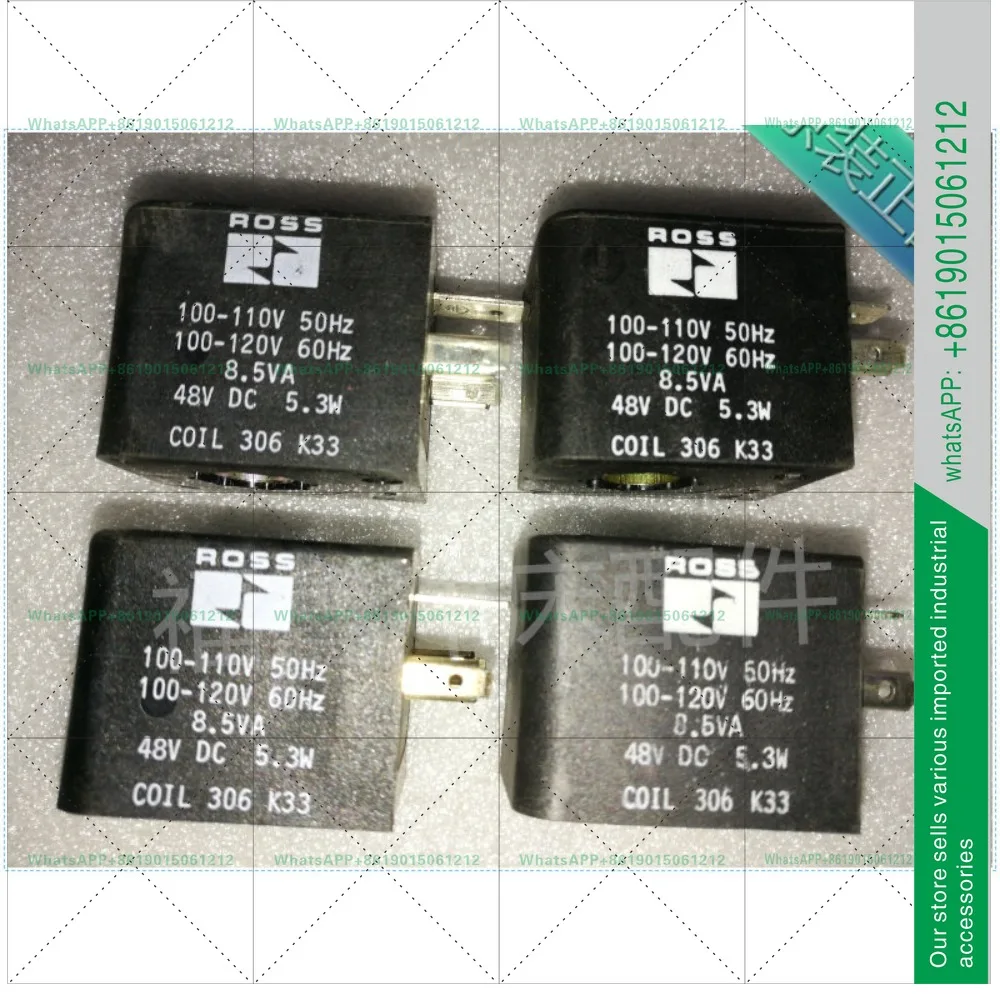 Double solenoid valve coil 306K33 punch solenoid valve coil AC110V220V original