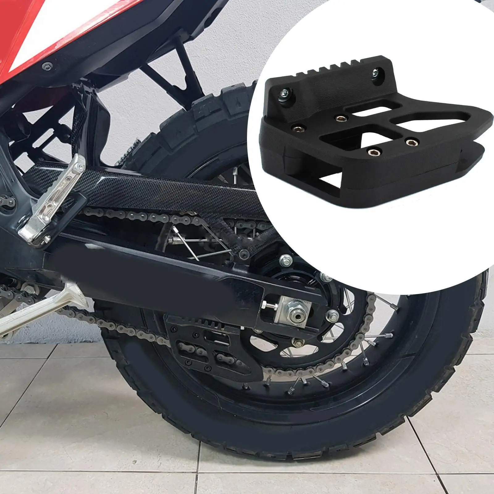 Motorcycle Chain Stabilizer Multipurpose Bike Chain Protector for Motorbike