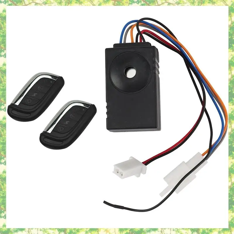 Smart-2X 36V-72V Control remoto Universal sistema de seguridad de alarma para patinete eléctrico ciclomotor 110DB alarma antirrobo inteligente