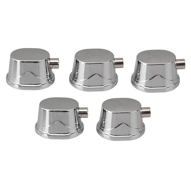 5PCS Silver Alloy Drum Kit Replacement Rectangular Claw Hook Lug Single End Drum Percussion