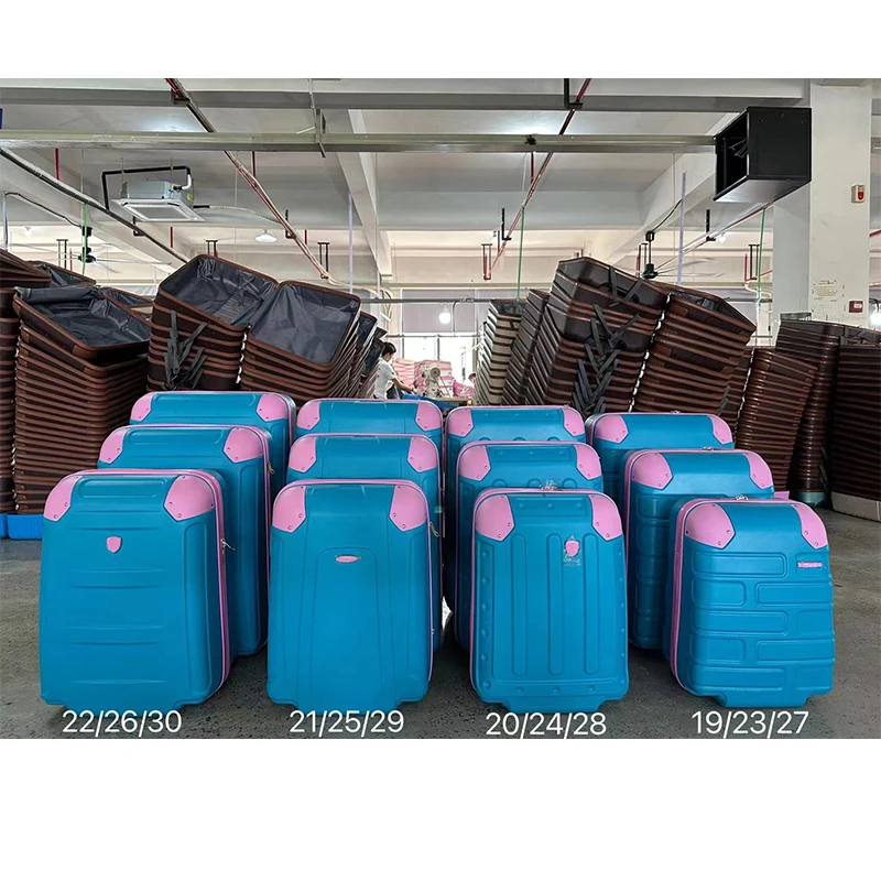 Factory Direct Sale  Suitcases Sets With big corner protect  Trolley Travel Bag ABS Luggage 