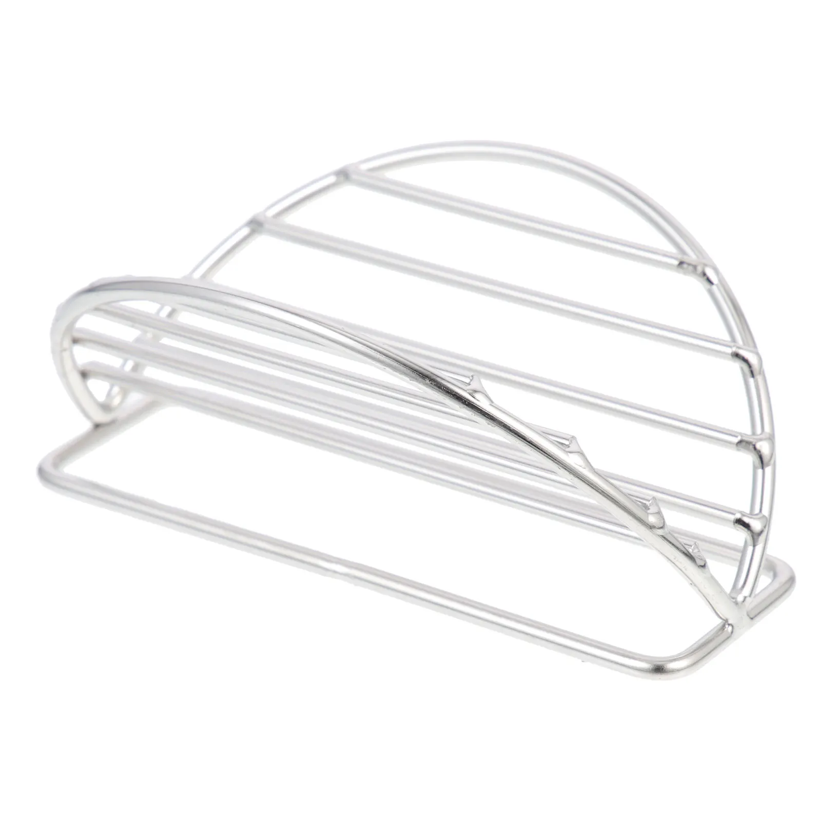 

Stainless Steel Taco Rack Crepe Stand Home Kitchen Baking Food Holder Pancake Burritos Stand Rolls Holder