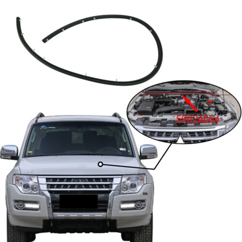 

Car Hood Rubber Seal Bonnet Strip For Pajero Montero Shogun V93 V97 V98 V95 2007-2020 5902A054