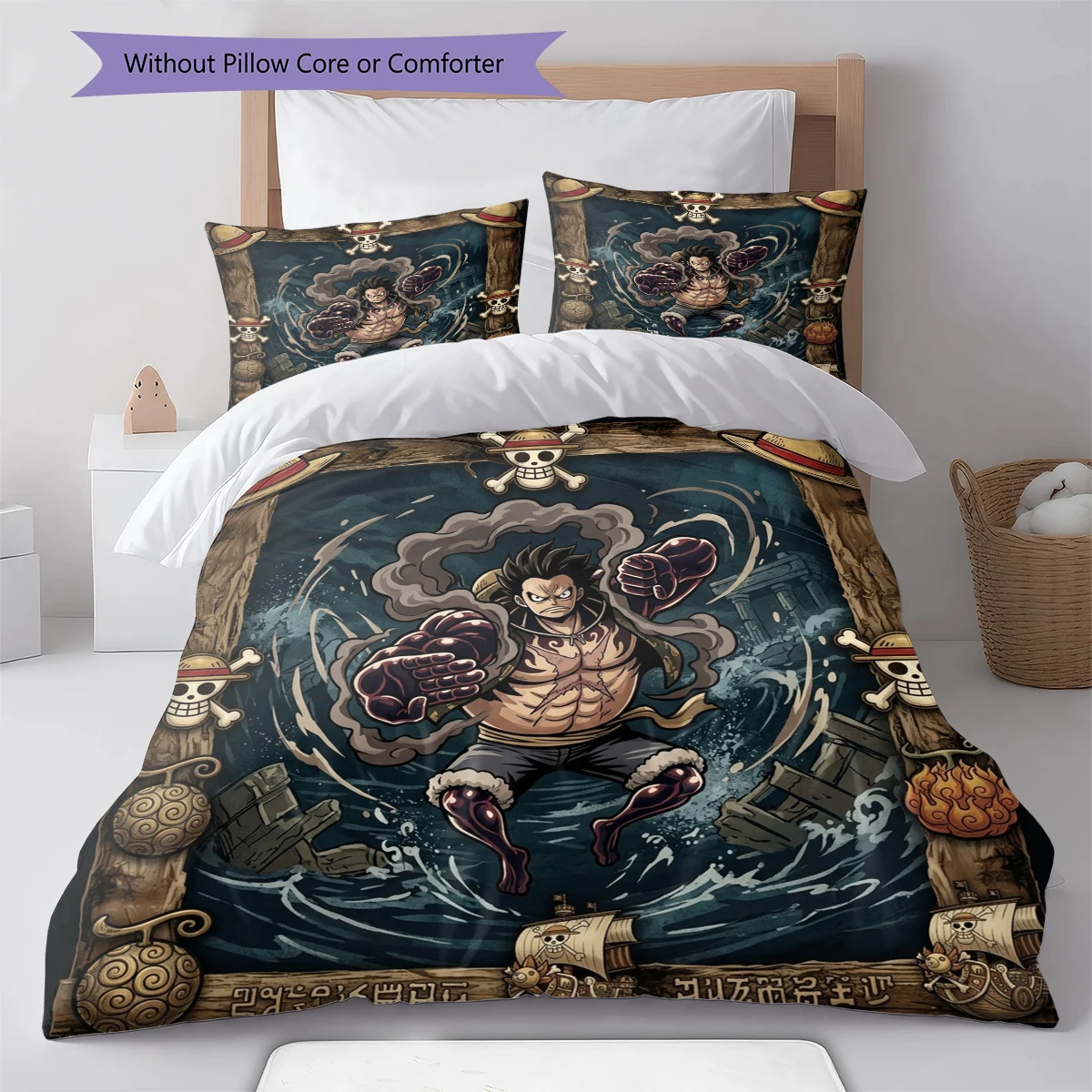 One Piece Soft Cozy Duvet Cover, Children Bedding Gift, Extra Large  Various Sizes -HE104