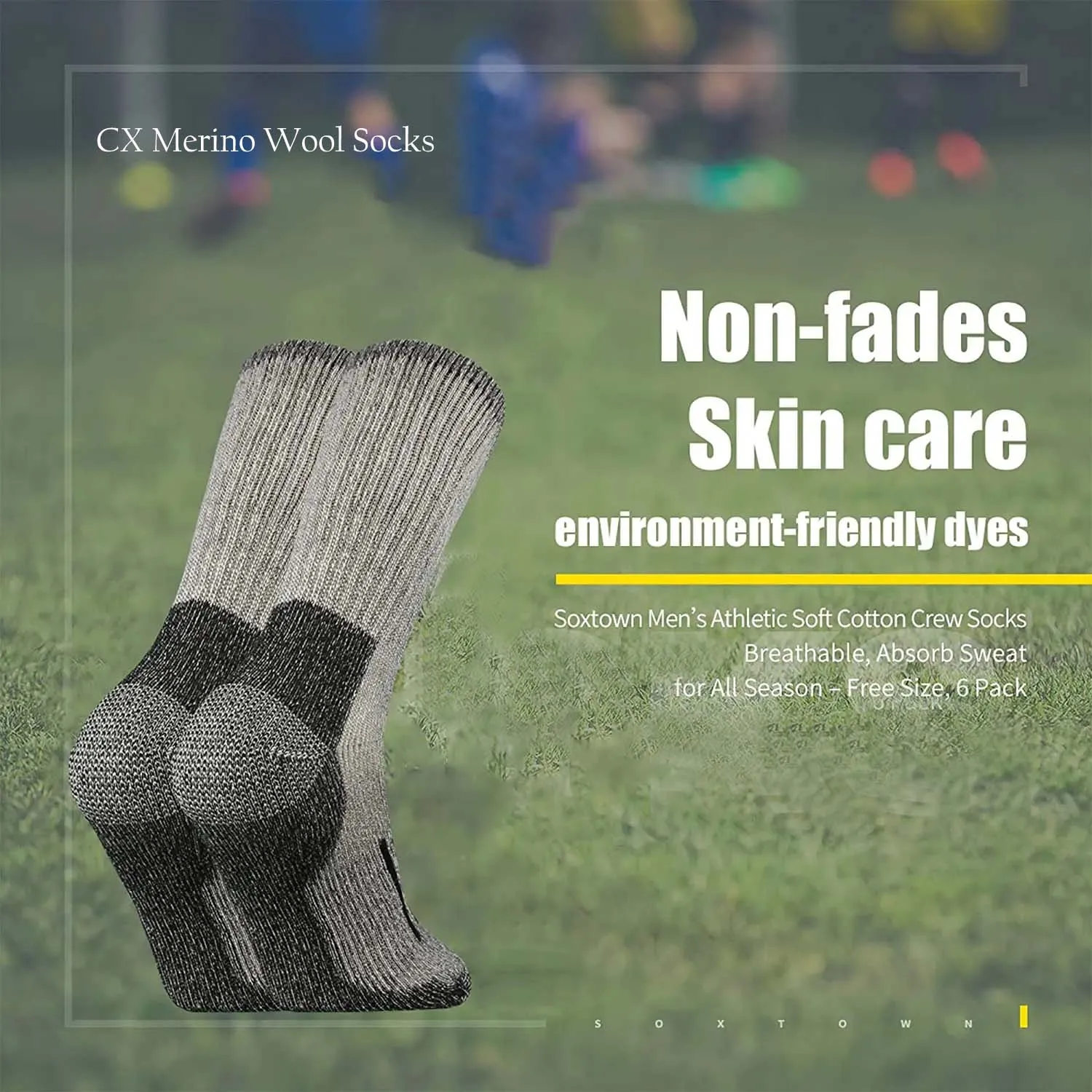 80% Merino Wool Socks Warm Thicken Hiking Cushion Crew Socks For Men Women Breathable Sports Socks Moisture Wicking Euro Size