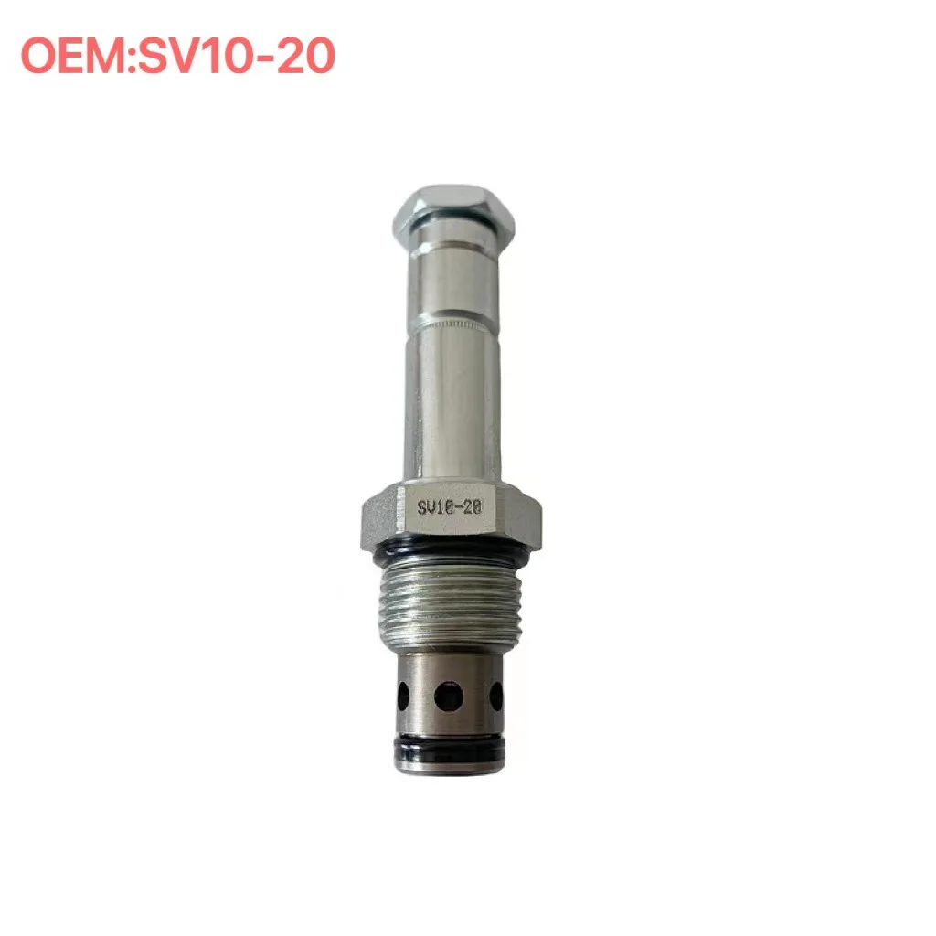GOOD The excavator construction machinery parts are suitable for Haidafos threaded cartridge solenoid valve core SV10-20