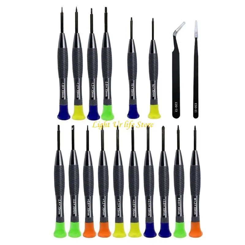 63HA Professional Miniature Screwdriver Set Tip Tool for Phone Laptop Fixing