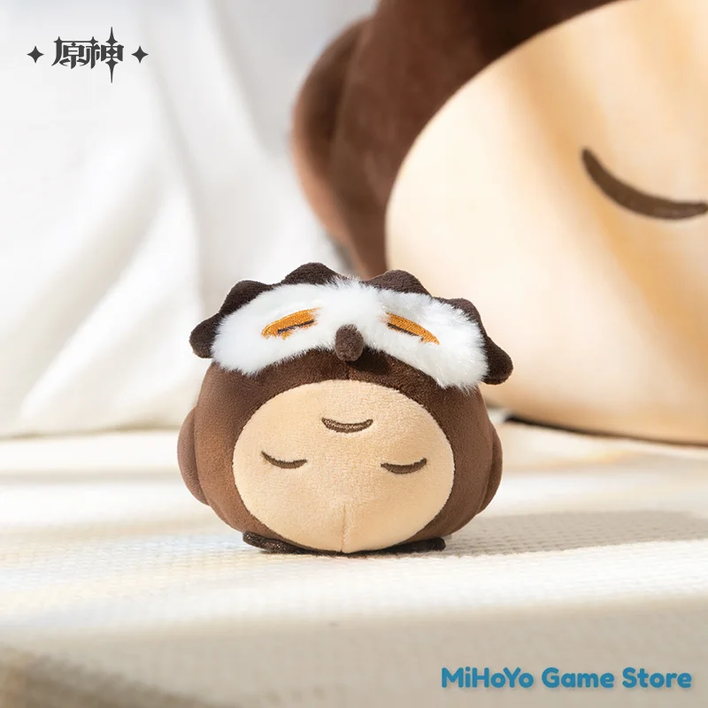 Diluc Night Owl Large Doll Small Pendant MiHoYo Original Official Genshin Impact Quadratic Theme Tivat Zoo Series Pillow Gifts