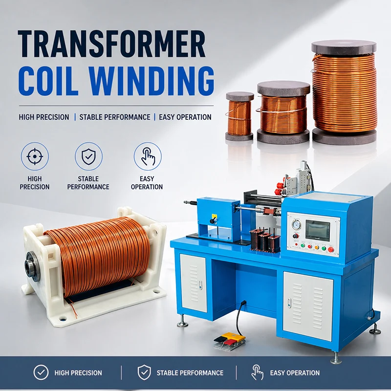 CNC High Multi-wire Parallel Efficiency Automatic Transformer Coil Programmable Winding Machine Winder