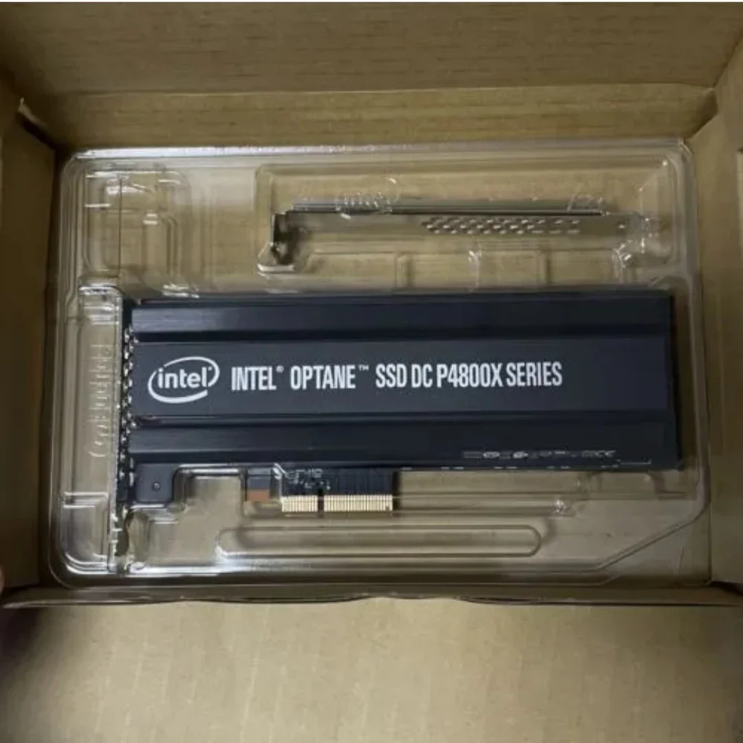 For Optane DC P4800X D4800x 375GB 750G 1.5T 3D XPoint 30DWPD Nvme U.2/ PCIe HHHL AIC DC SSD Solid State Drive