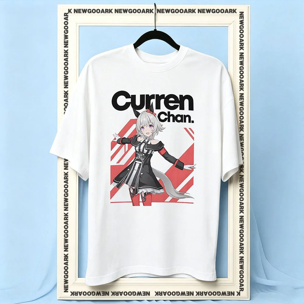 Curren Chan Kawaii Uma Musume T-shirt Woman Man Summer Cotton Graphic T Shirts Adult Casual O-neck Short-sleev S-3XL