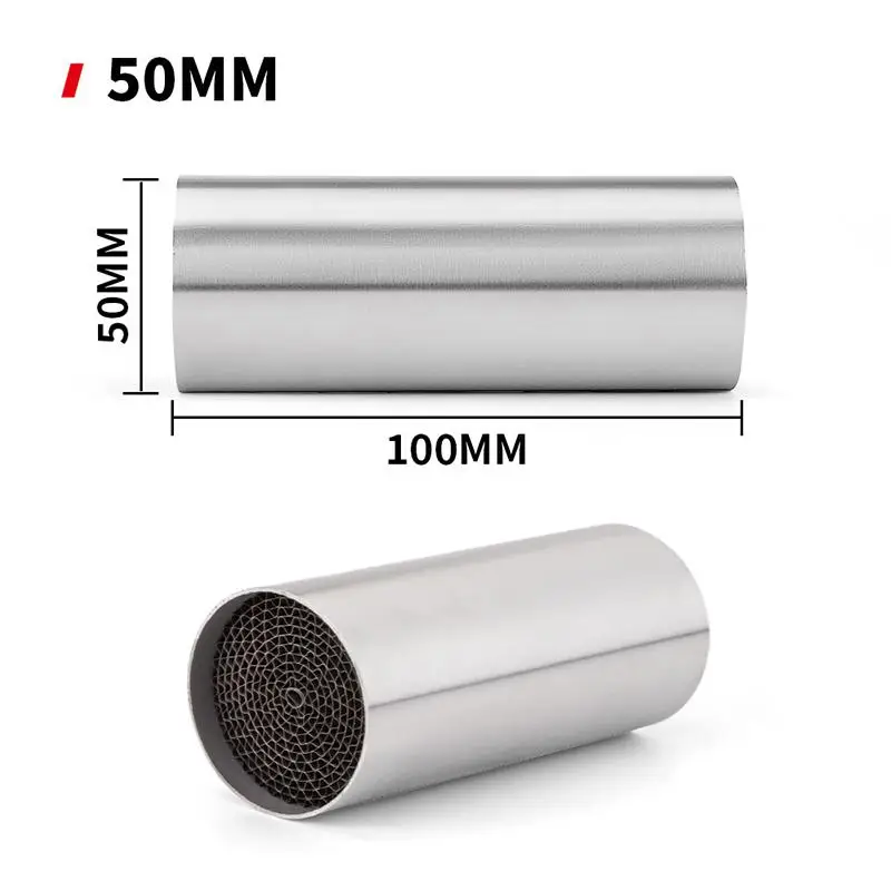 【CR】Universal Motorcycle Exhaust Honeycomb DB Killer Reduce Noise High Torque At Low