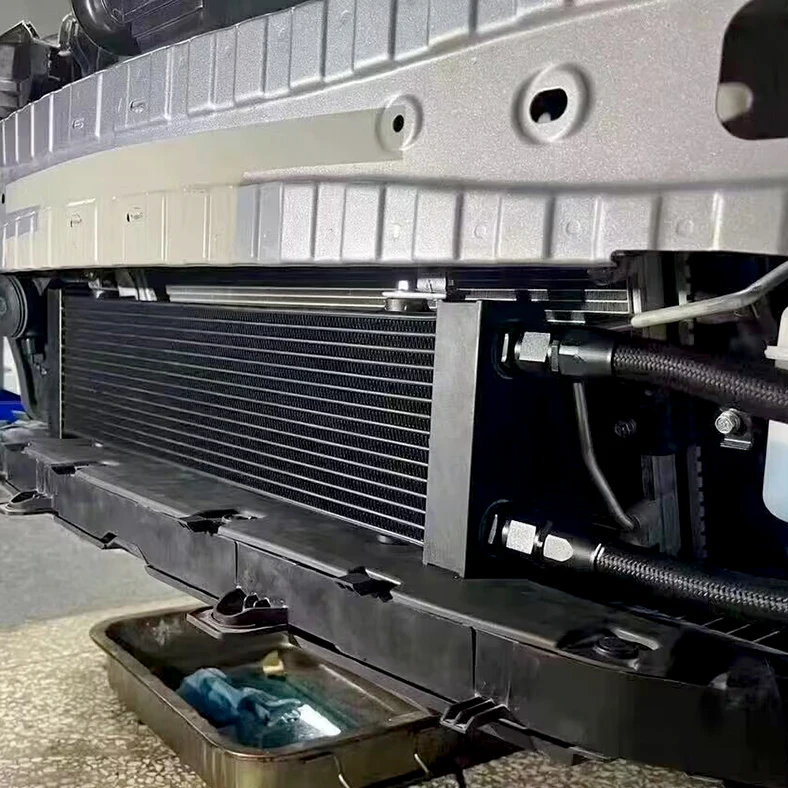Increase Oil Cooler Aluminum 11 Row 14 Rows Oil Cooling Universal Oil Radiator For Racing Car