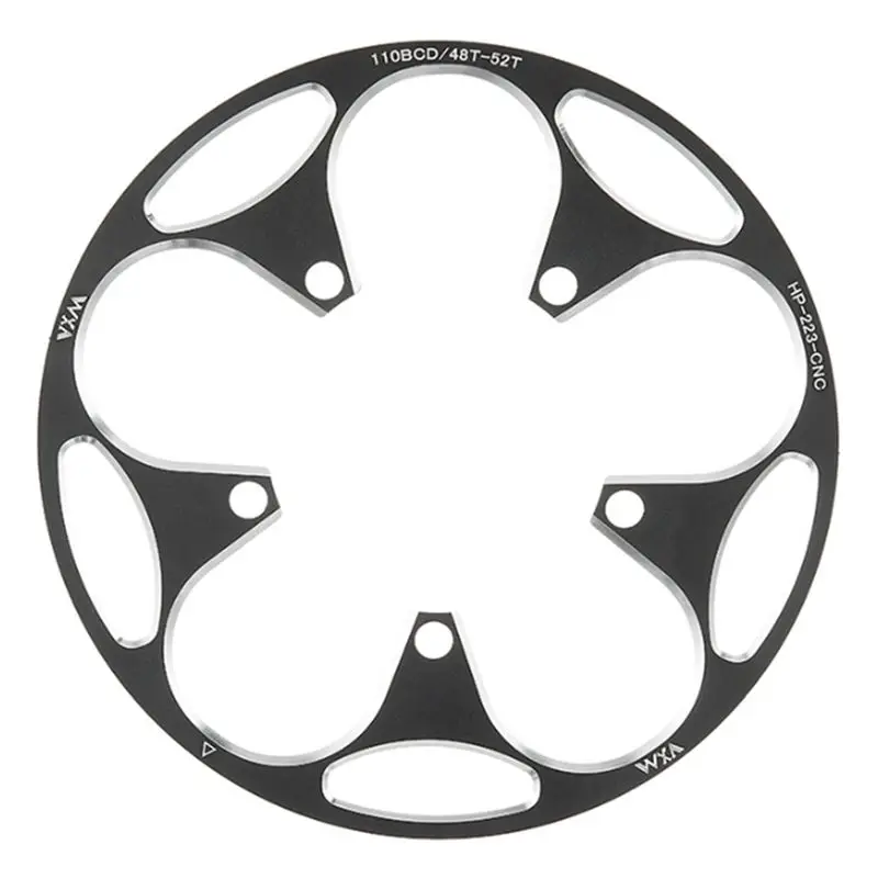 

AA67-VXM Mountain Bike Crankset Protector Aluminum Chainring Guard 110BCD 48-52T CNC Machined