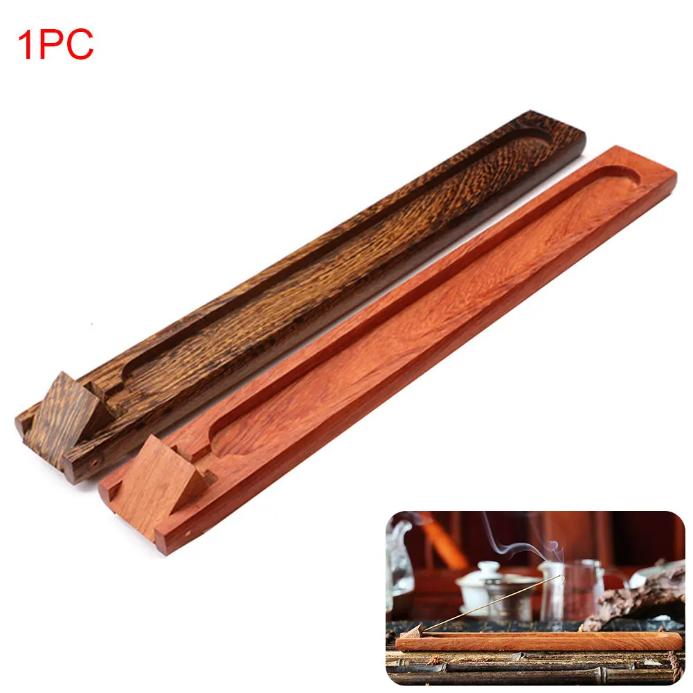 Small Stick Base Wooden Incense Holder Spa Home Living Room Decor Incense Burner Office Teahouse Pressure Relief Incense Rack