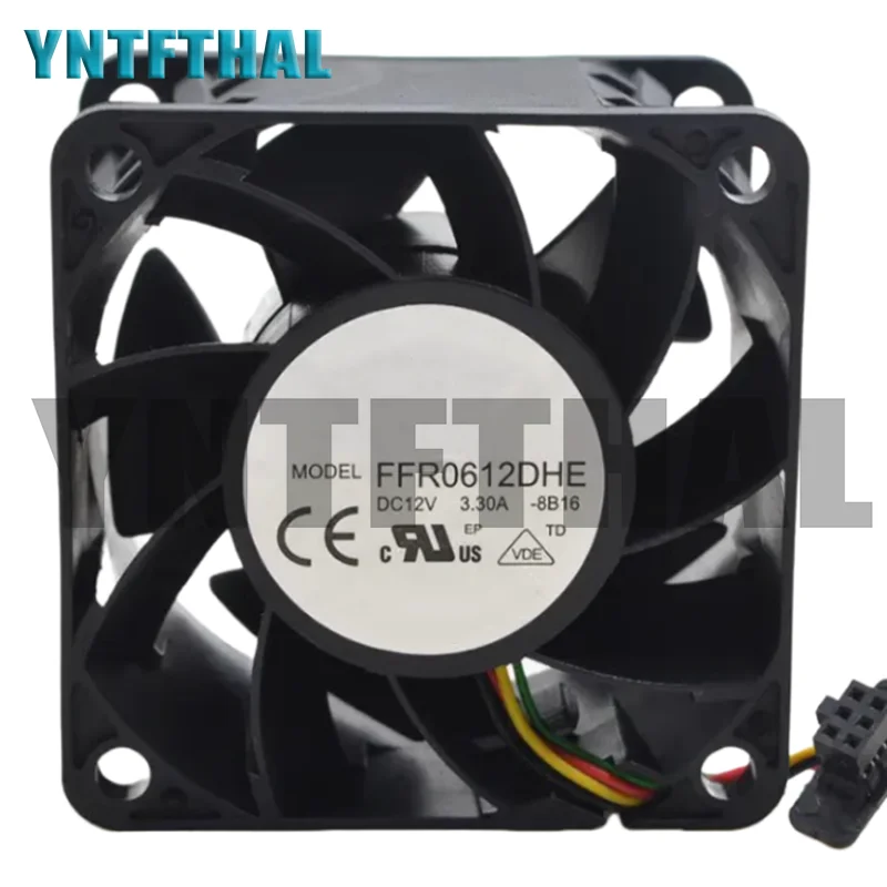 

Новый охлаждающий вентилятор FFR0612DHE 6038 12 В 3,3 А 6 см