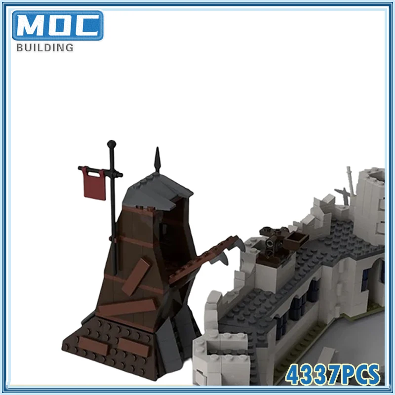 

Moc креативные строительные блоки, белый город, сцена из фильма, архитектурные кирпичи, максимальная коллекция, сделай сам, детские игрушки, подарки