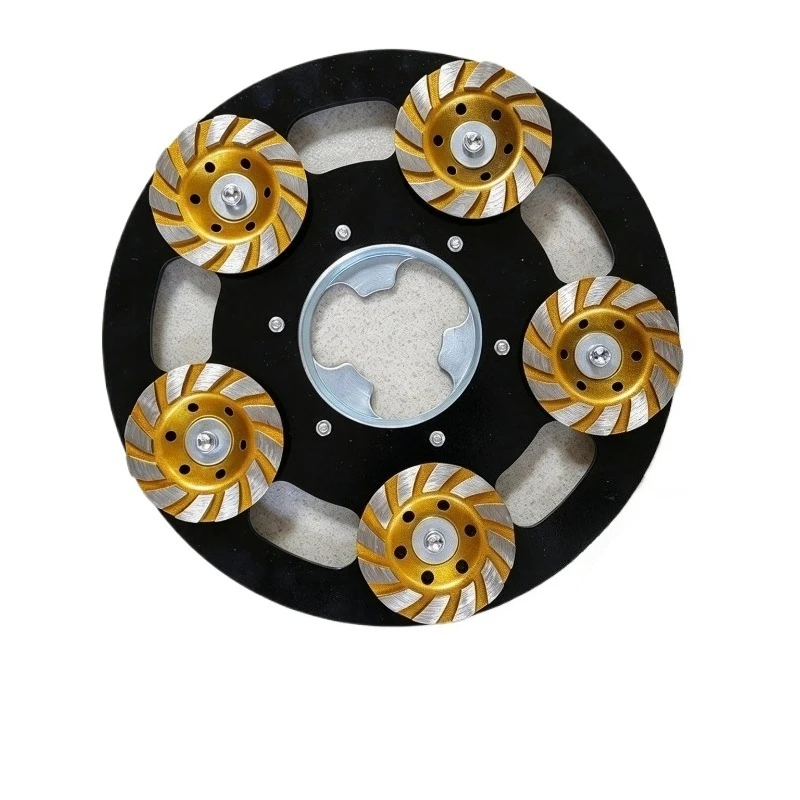 For Epoxy Floor Diamond Grinding Disc Cement Floor Grinder Accessory Iron Disc