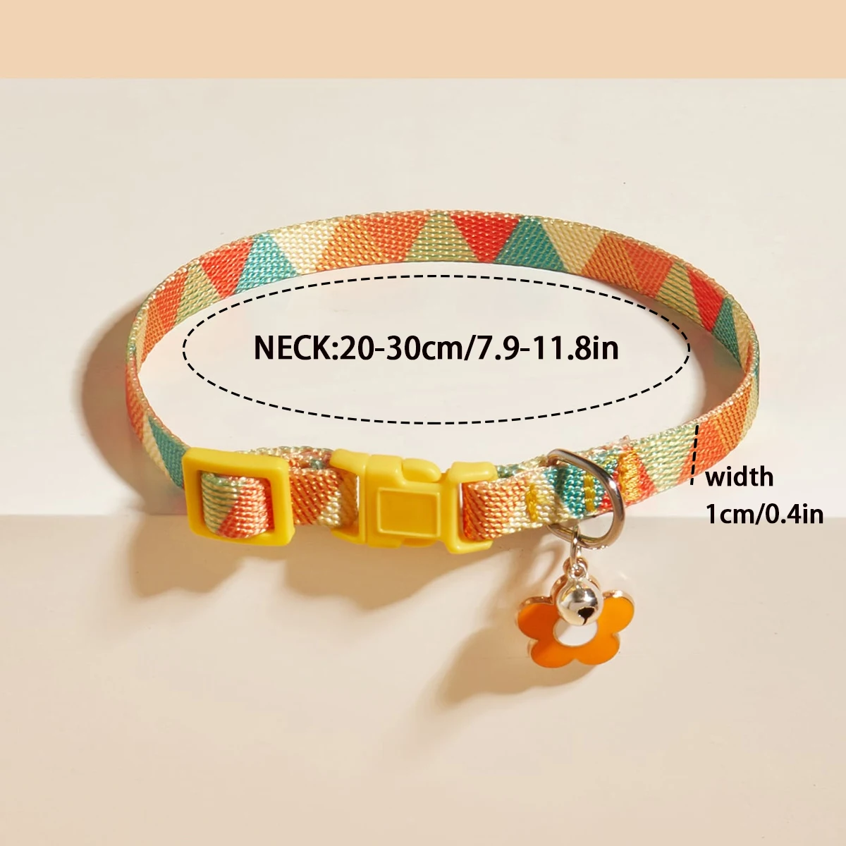 Nur süßes Katzenhalsband für Kätzchen und Welpen, Haustierhalsband mit Anhänger, Glocken, bedrucktem Muster, trendigem, verstellbarem, dekorativem Halsring – Detail 21