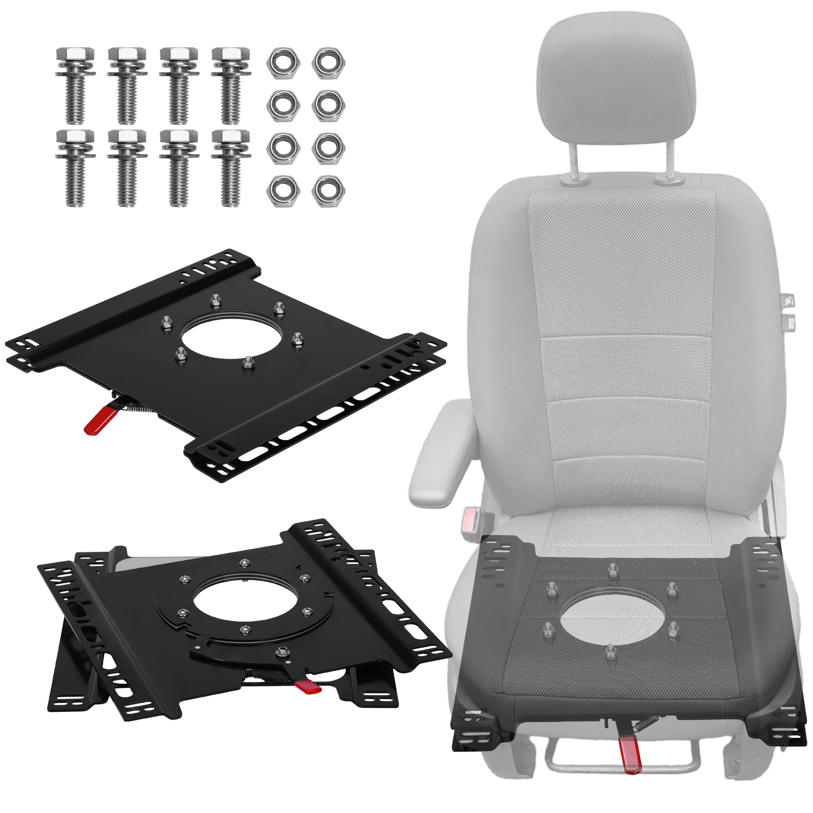 

For Sprinter T5/T6 Transit Passenger Side Seat Base 360° Rotating Rust Proof General Commercial Vehicle Modification Part(Right)