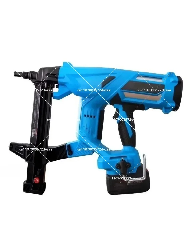 Electric Multifunctional Nail Gun 20V/4Ah Rechargeable Steel Nail Gun for Woodworking Door And Window Nailer