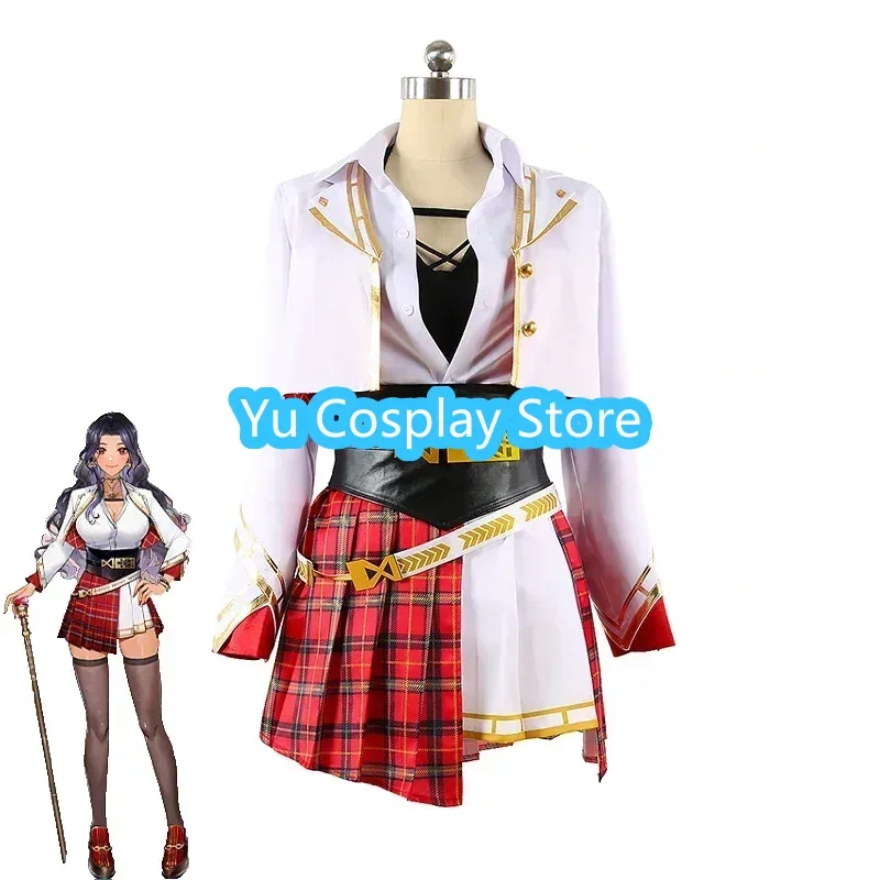 Scarle Yonaguni Cosplay Costumes Vtuber ILUNA Cosplay Dress Cute Party Suit Halloween Carnival Uniforms Custom Made