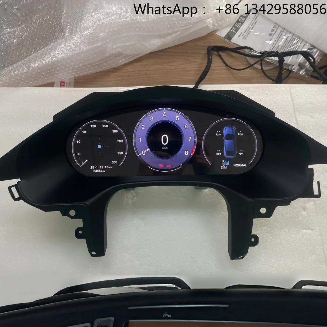 12.3'' Digital Cluster Car Dashboard for Porsche Panamera 2011-2017 Speedometer Virtual Cockpit Instrument Gauges Smart Module