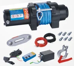 Electric 12V/24V UTV Winch GDY-4000lb(D)/GDY-4000lb(S) for ATV & Bicycle Wireless Remote Control Winch Marine Supplies