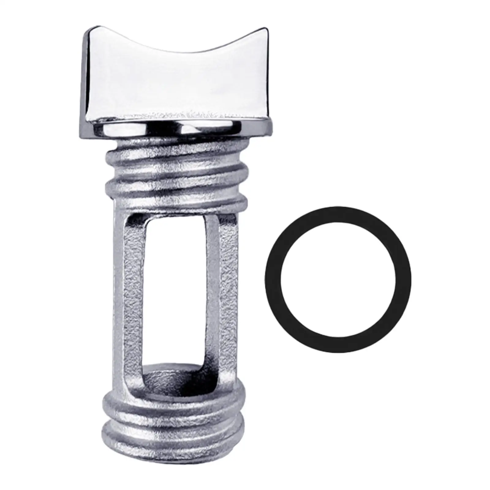 Universal Stainless Steel Boat Drain Plug with Rubber Gasket Fits 19mm Marine Kayak Canoe Yacht Raft Water Outlet view 5