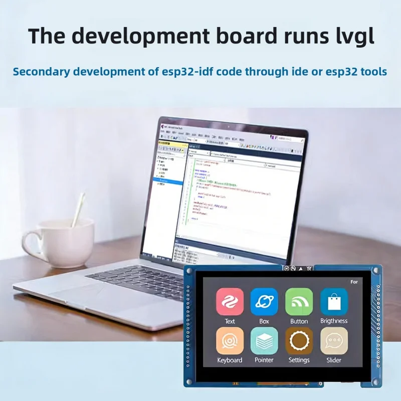 ESP32-S3 4.3-Inch LCD Capacitive Touch Display Development Board Module LVGL Human-Machine Interaction IoT WIFI Bluetooth RTOS