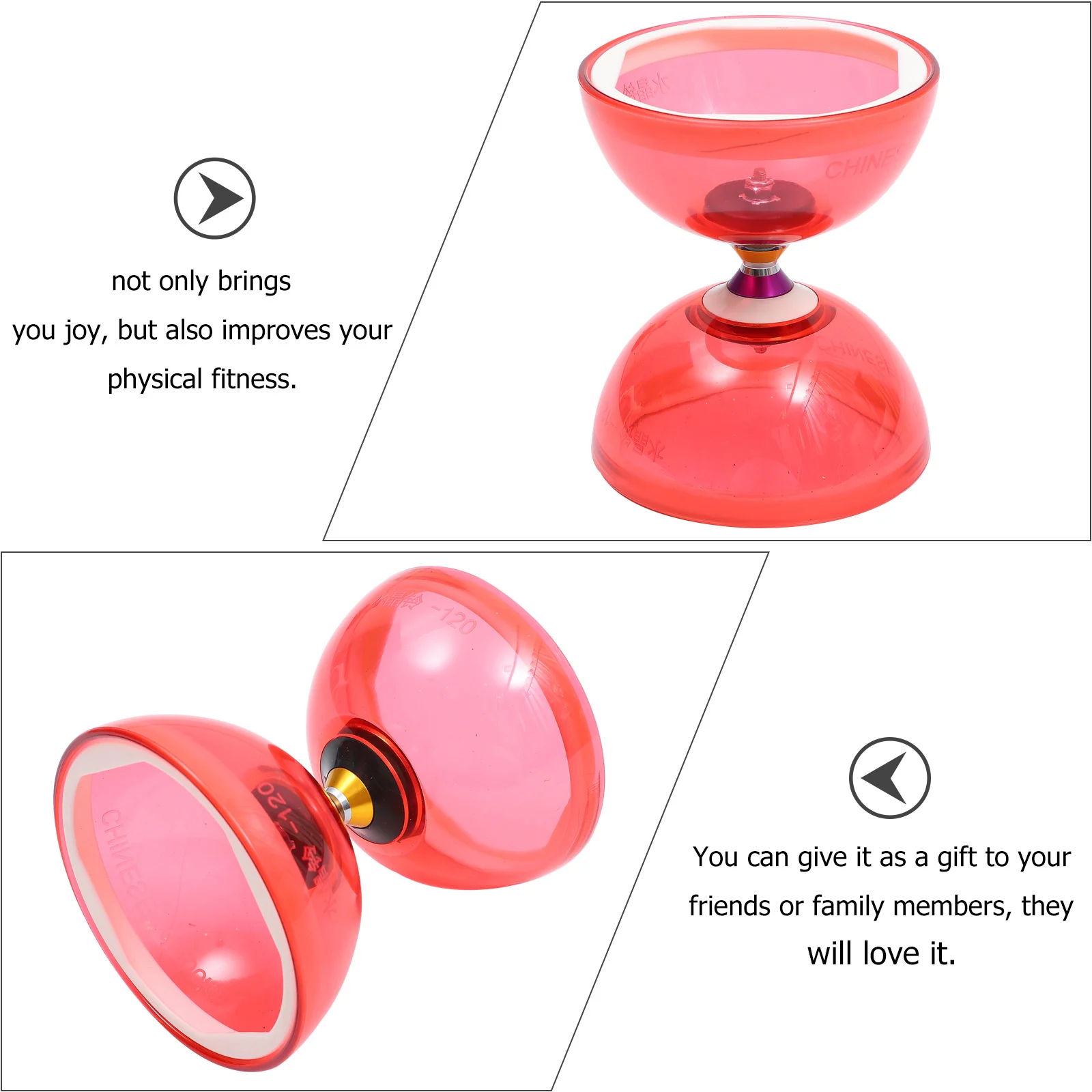 Yoyo Toy Responsive Bearing for Kids Children Chinese Diabolo Juggling Toys