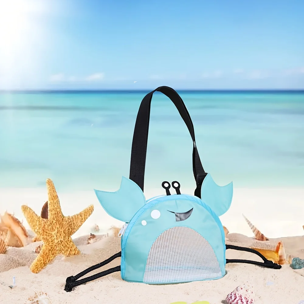 

Children's beach bag，Crab Bag for Kids' Beach Use