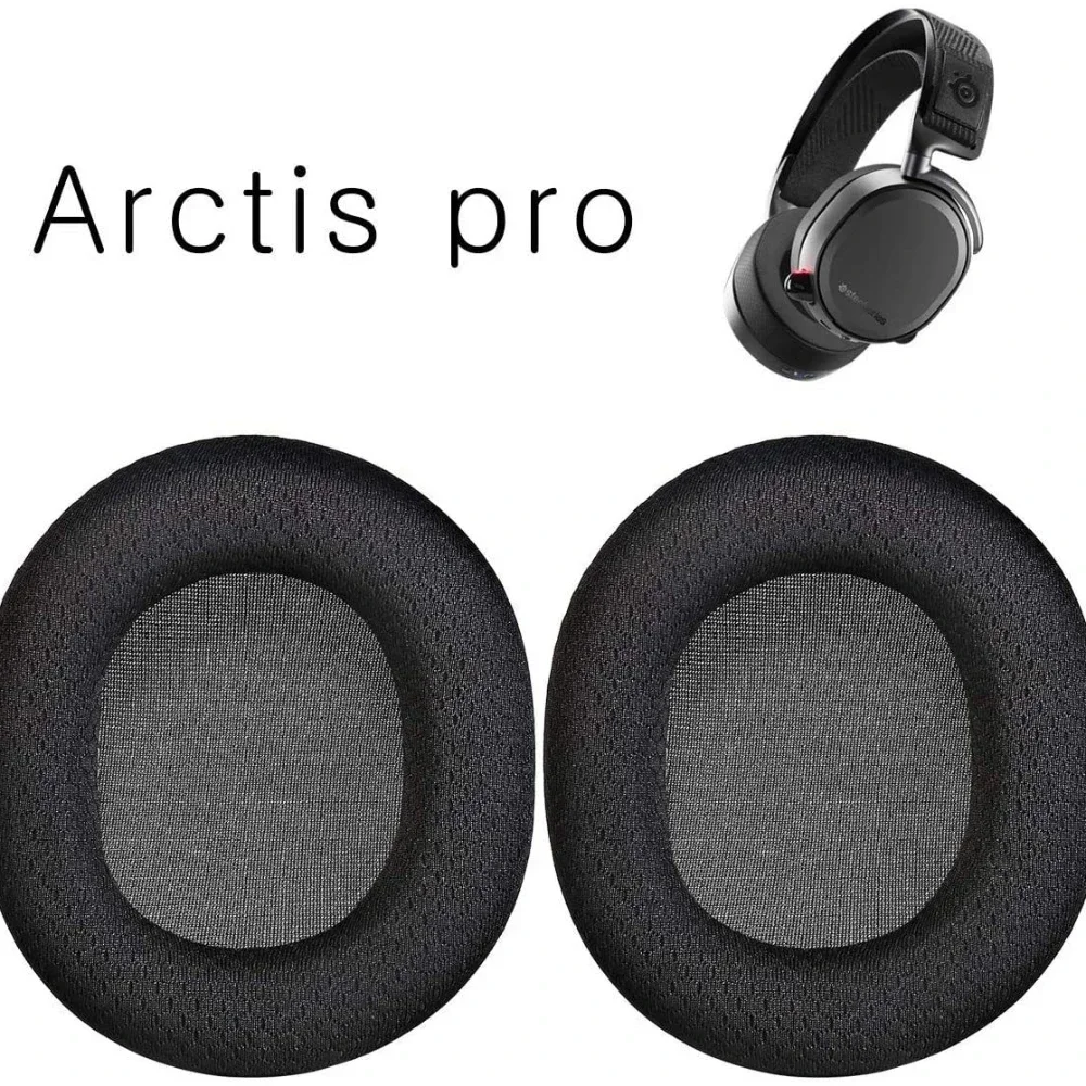 Сменные амбушюры для steelseries Arctis 1/3/5/7/9/PRO, амбушюры, беспроводная игровая гарнитура, чехол для подушки, губчатые подушечки, наушники