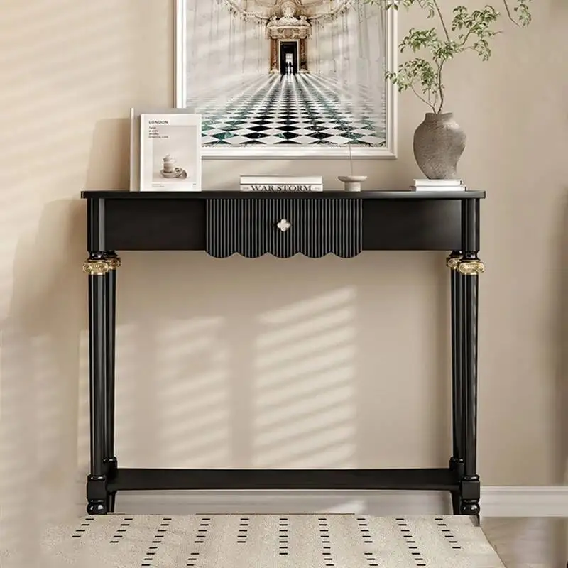 Vintage Classic Console Table Trendy Storage Beauty Luxury Console Table Premium Drawer Wohnzimmer Tisch Living Room Furniture