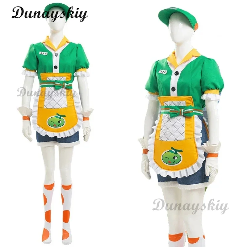 Game Overwatch May Cosplay Costumes Shoes Meiling Zhou Honeydew Clothes Halloween Carnival Outfit For Women Girls