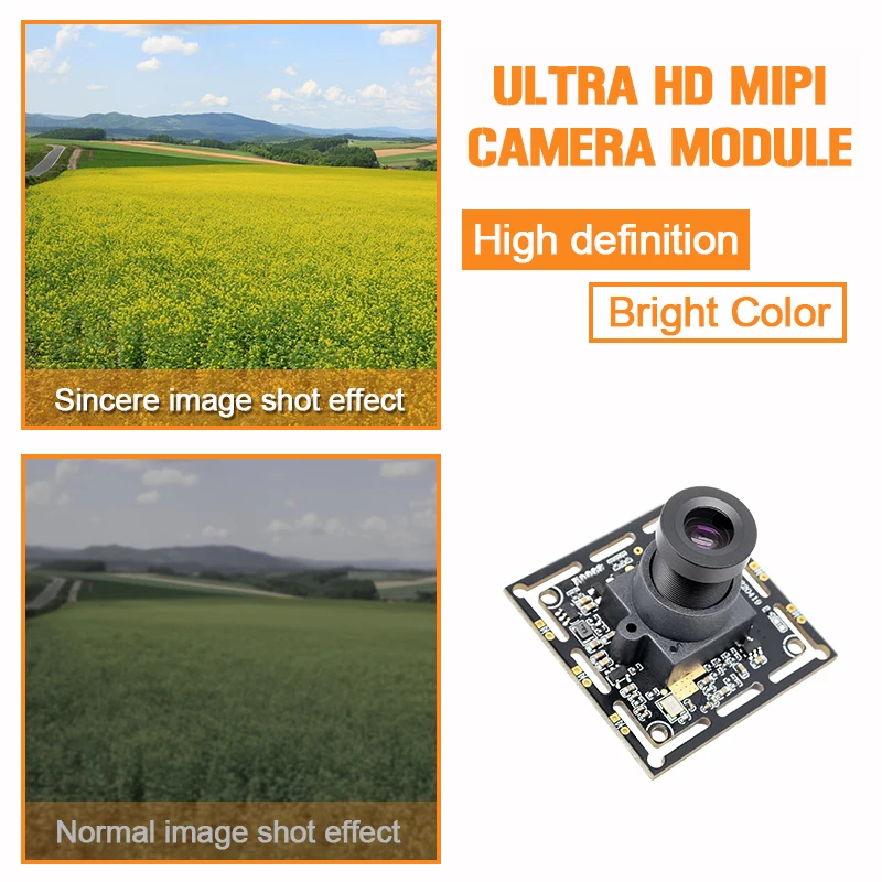 Compact 2MP CMOS Camera Modules 60fps Color Output Module External Trigger USB Camera Module Global Shutter With USB 3.0