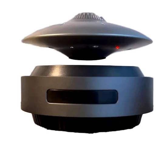 

Portable, with self-rising levitating speakers, the perfect gift for the home and office