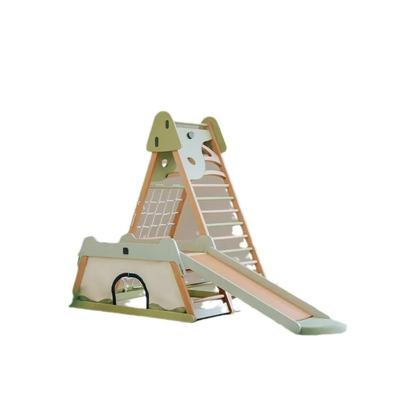 BOLIN BOLON is really curious about small trees, climbing frames, indoor slides, small swings, sensory integration training