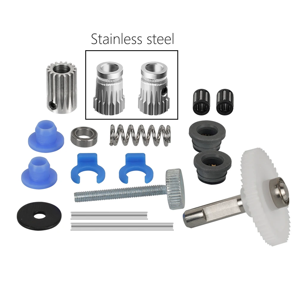 BMG-Extruder-Kit-Upgrade aus gehärtetem Stahl mit Dual-Drive-Getriebe für Prusa DIY Bowden Direct Extruder – Detail 16