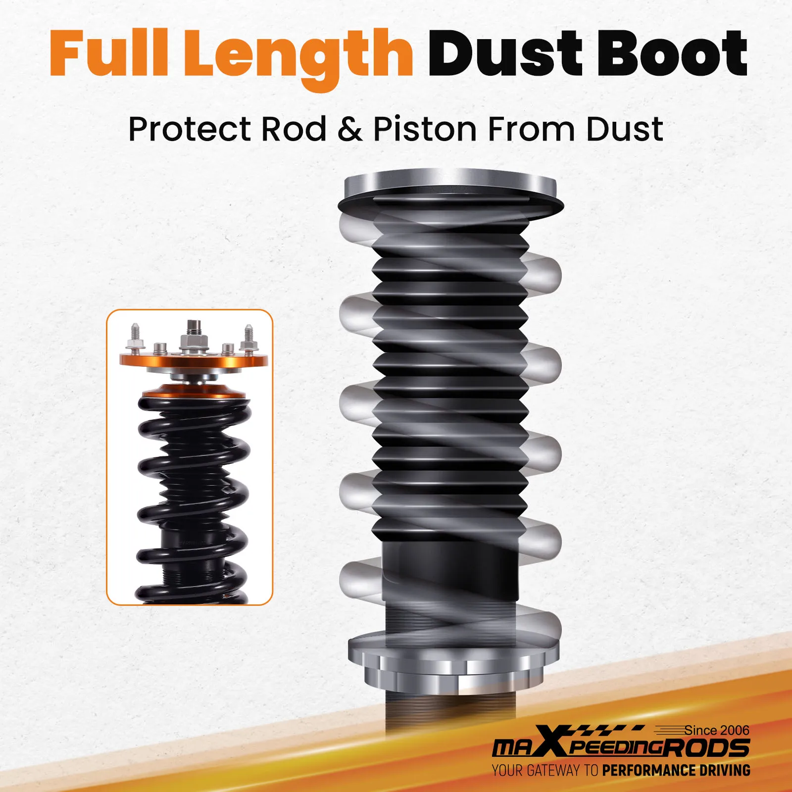 

Performance Coilovers for BMW 5 E39 1995-2003 RWD notchback 525i 520i 523i 525td