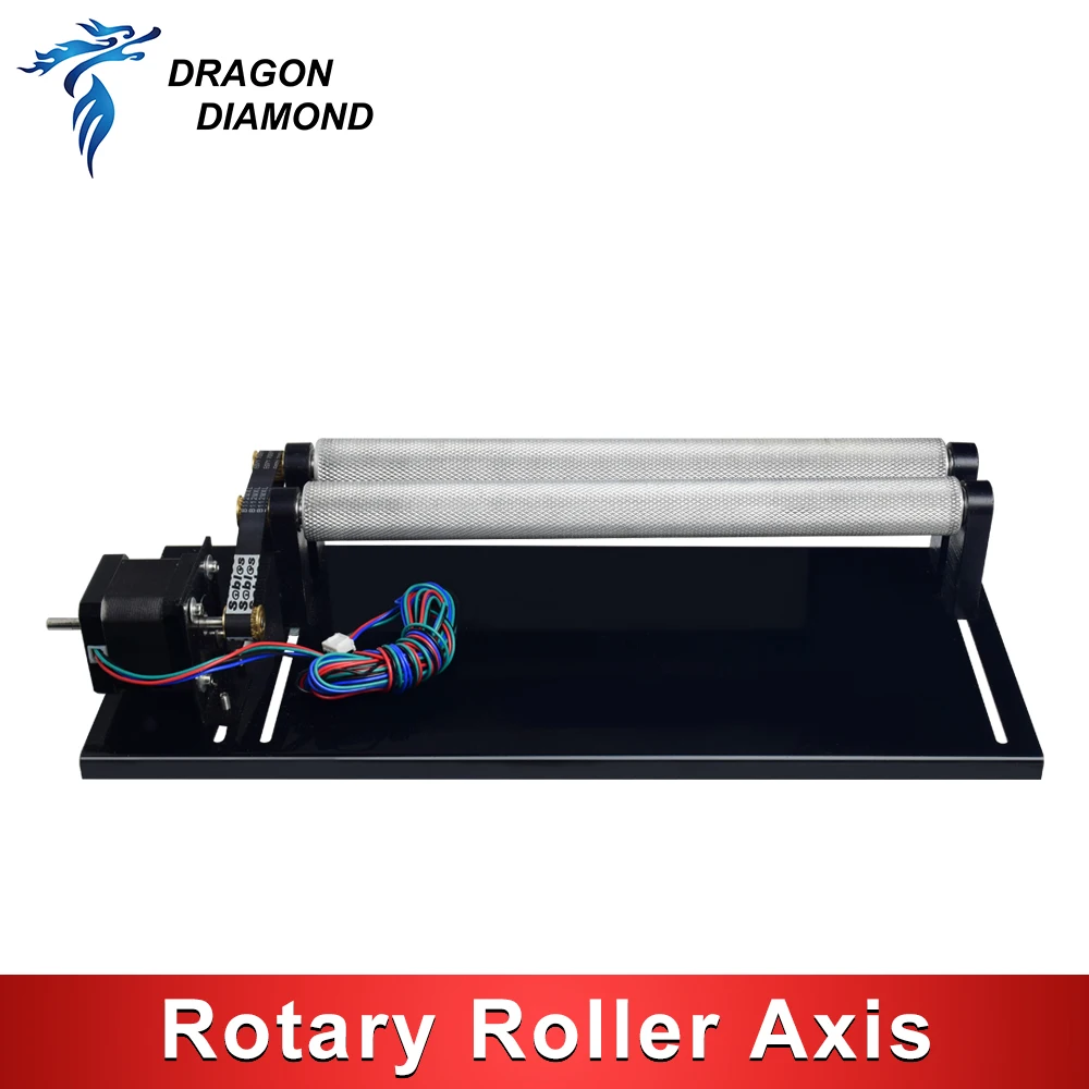 Rotary Rollers K40 Laser Engraving Y-axis Rotating Engraver Module For Cylindrical Cans Cylinders Rotary Table DIY Laser Machine