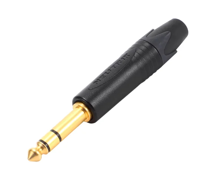 Origineel! 20 stks/10 stks/5 stks NEUTRIK puur koper 6.35mm soldeerplug 6.5mm mono NP3X NP2X-B gitaar audio microfoon connector