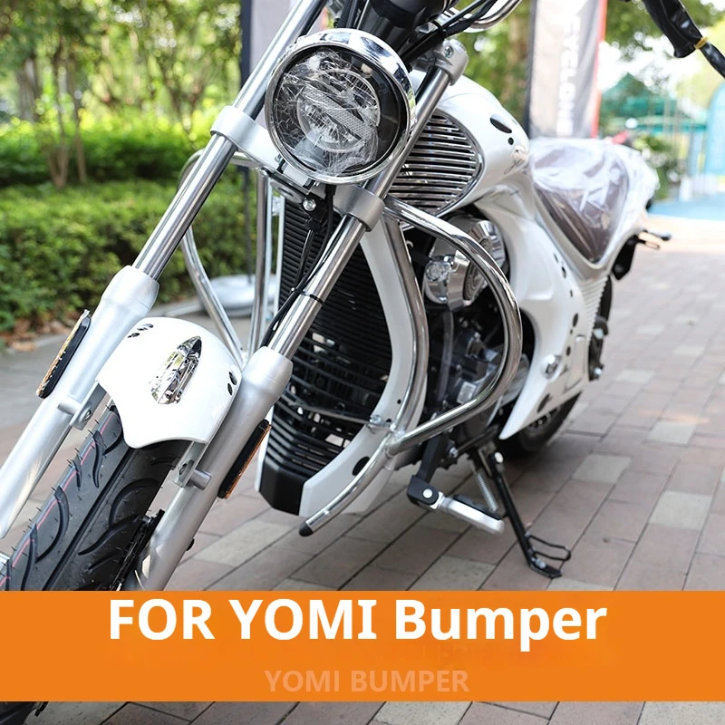 For Zongshen YOMI ZS125-5A Front Crash Bar Engine Guard Protector No-Drill Accesorios Moto Accessori Moto