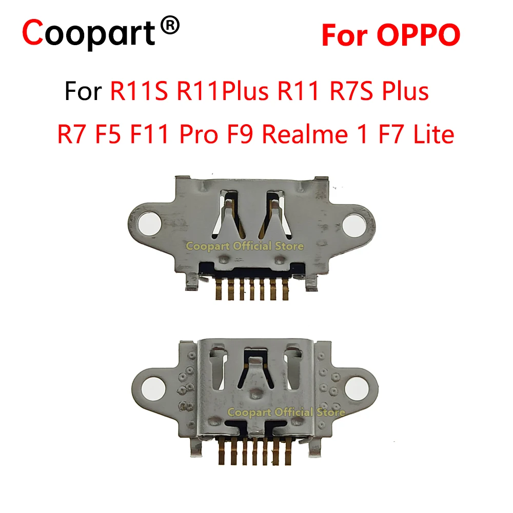 

USB-порт для зарядки док-станции, разъем для зарядного устройства для OPPO R11S R11Plus R11 R7S Plus R7 F5 F11 Pro F9 Realme 1 F7 Lite