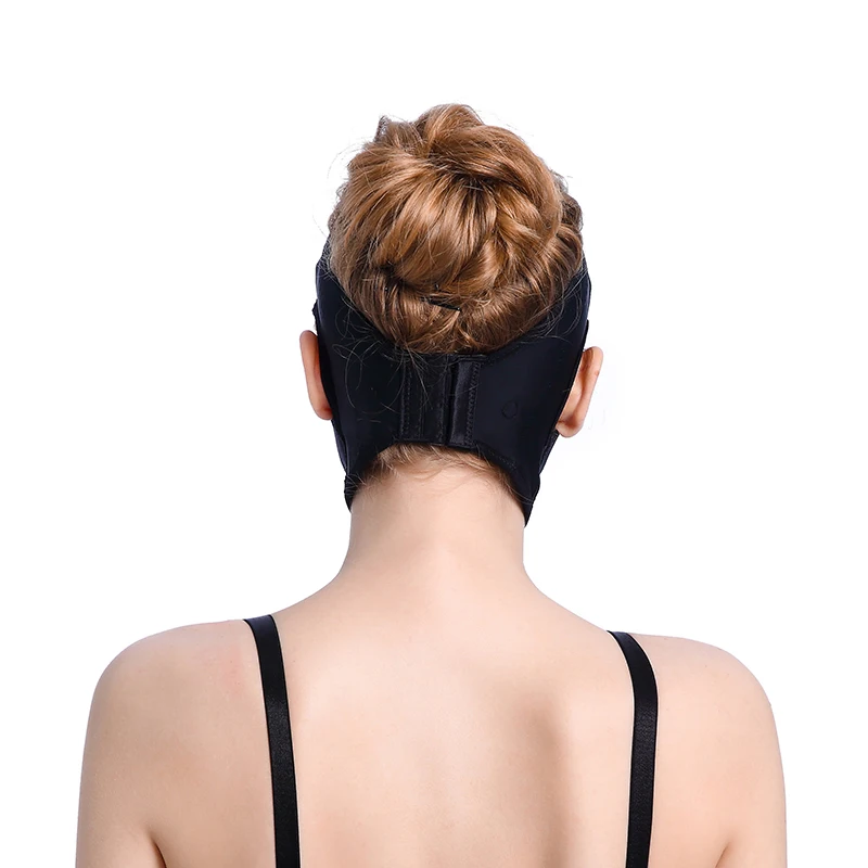 Masker Pengangkat wajah 3D wanita, masker pengangkat perawatan kulit tali Anti Keriput pembentuk wajah kecantikan bersirkulasi