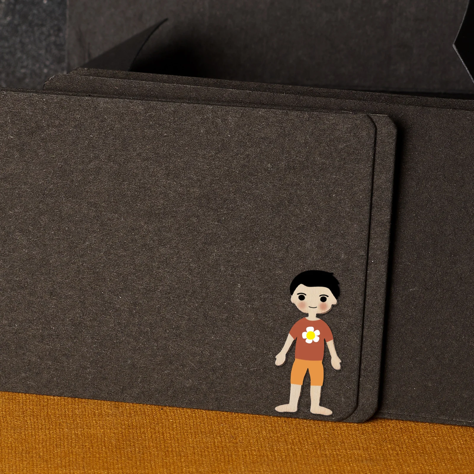 50 قطعة من القواطع الخشبية على شكل شكل شخصية رقائق خشبية غير مكتملة لملحقات الكتابة على الجدران اليدوية #3