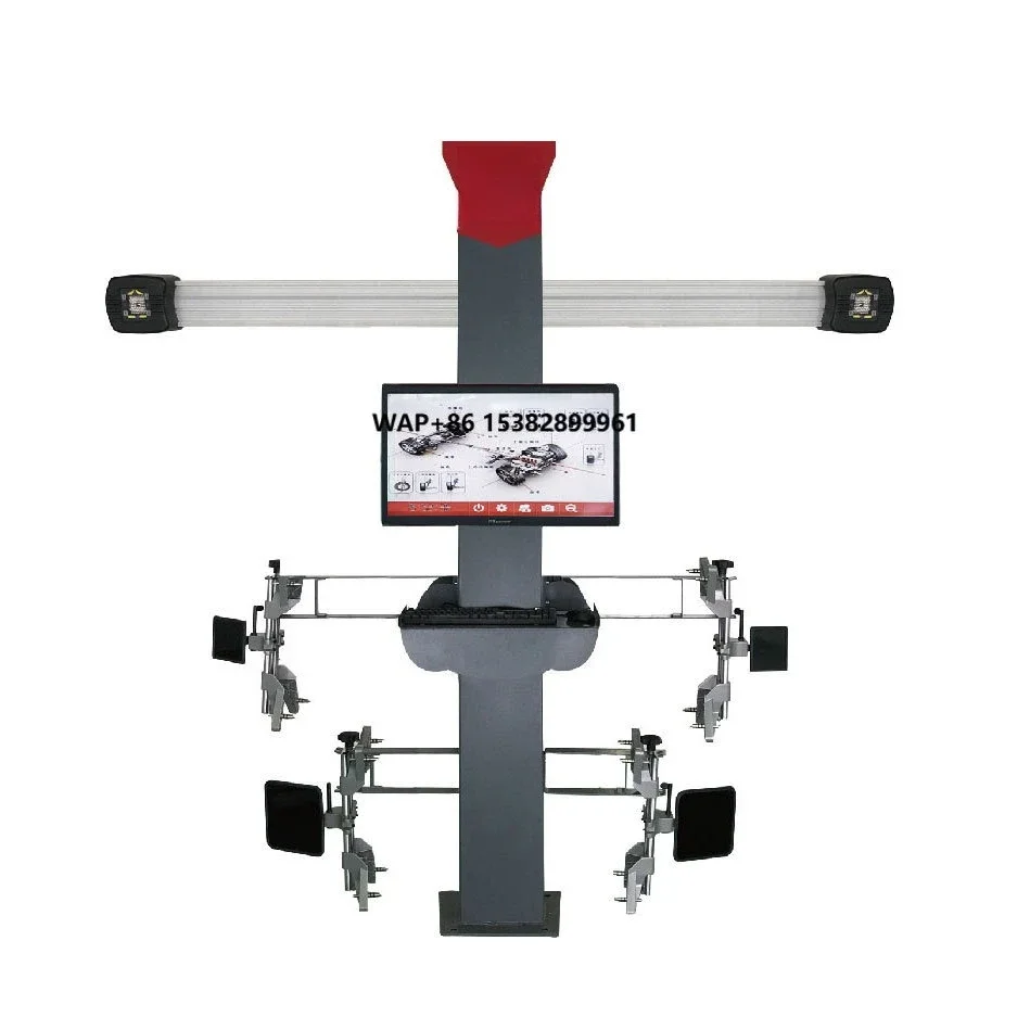 MS-310 3D 4-Wheel Car Alignment Machine High Quality Auto Aligner with 1'' Toe Accuracy and 12-Month Warranty