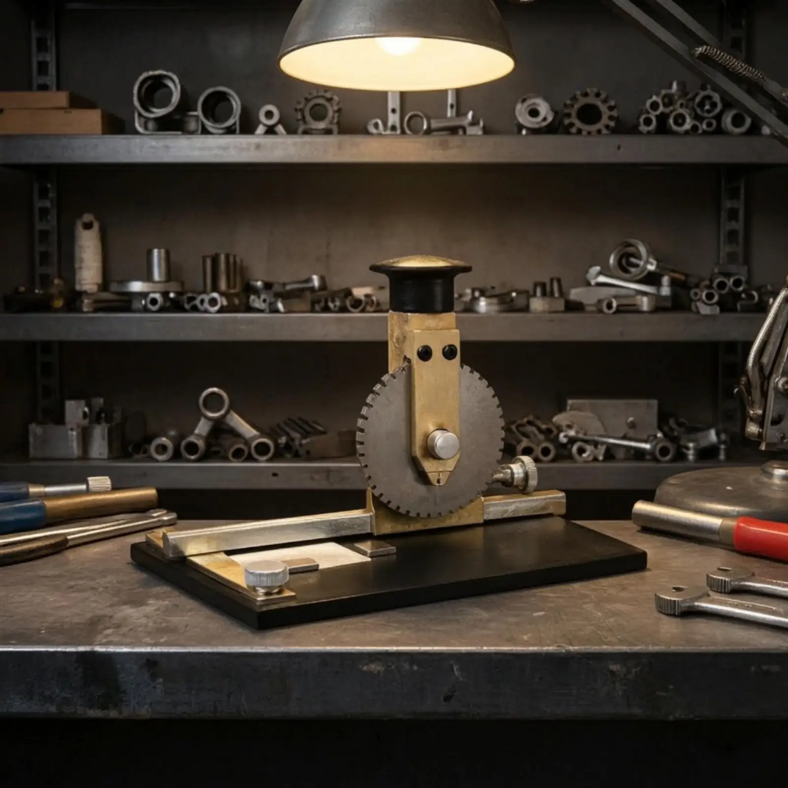 Manual Metal Stamp Marking Machine Steel Nameplate Engraver Hand Operated Coding Tool for Workshop Hardware