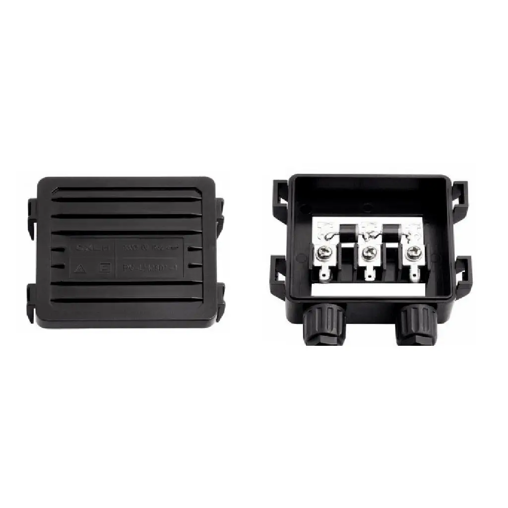 Photovoltaic Junction Box Easy Install Panel Connector IP65 Rated for Home or Outdoor 1